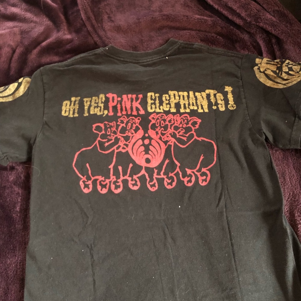 BASSNECTAR Pink Elephants t shirt